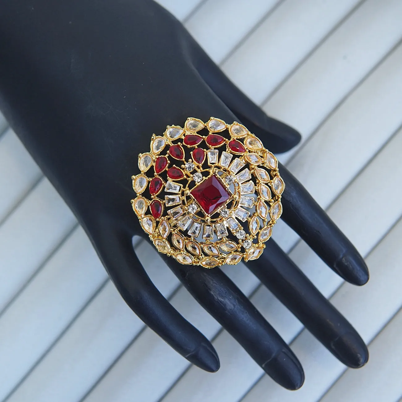 Zirconia Glossy Ring