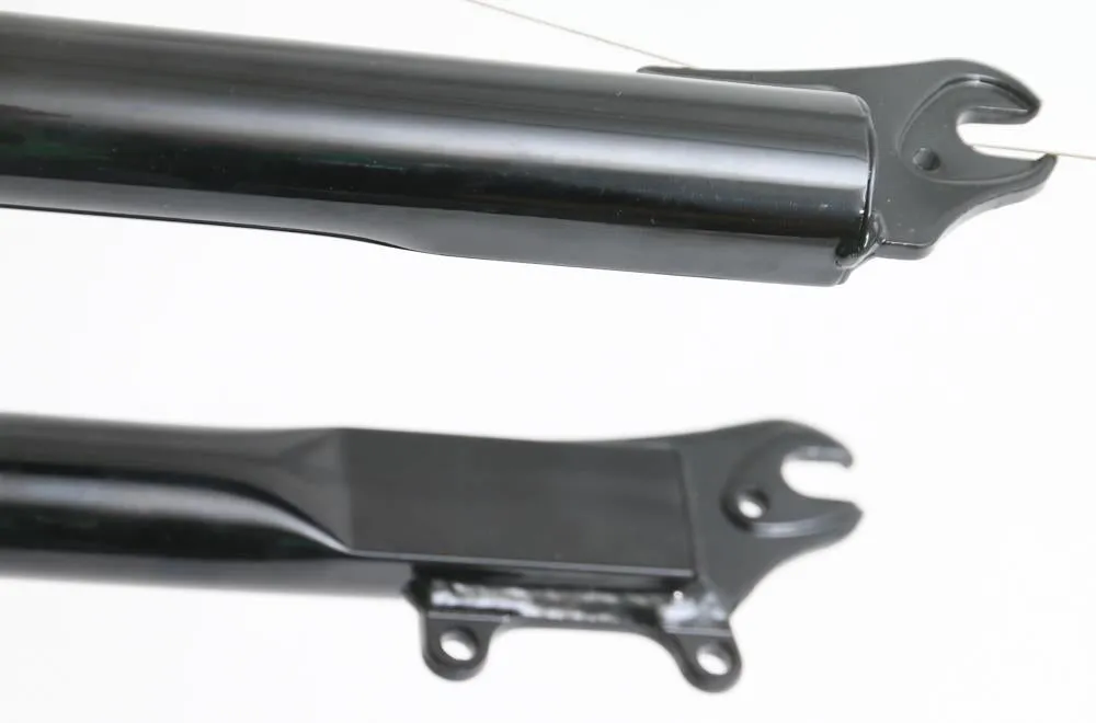 ZOOM 26" MTB Bike Suspension Fork Threaded 1-1/8" 136mm 50mm Travel Disc/Rim NEW